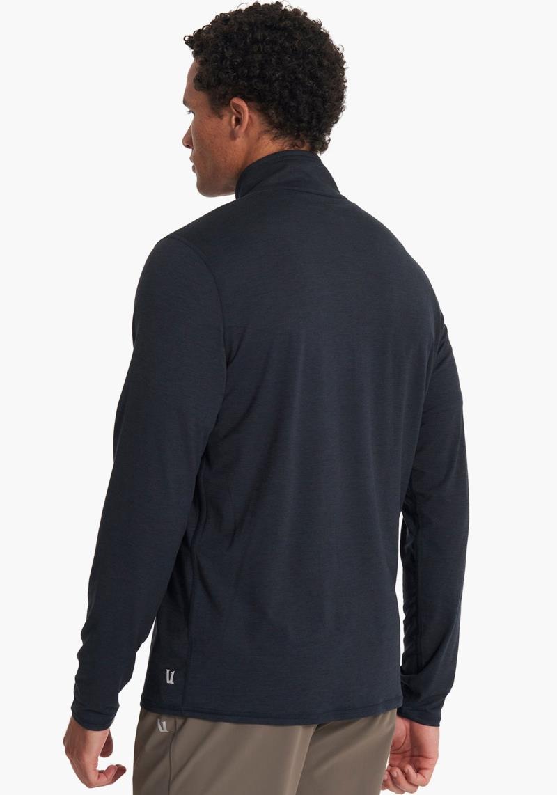 Ease Performance 1/2 Zip - Mens - Ink Heather 3