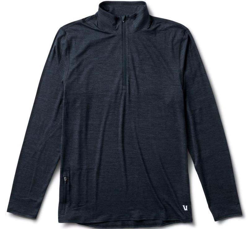 Ease Performance 1/2 Zip - Mens - ink heather 1