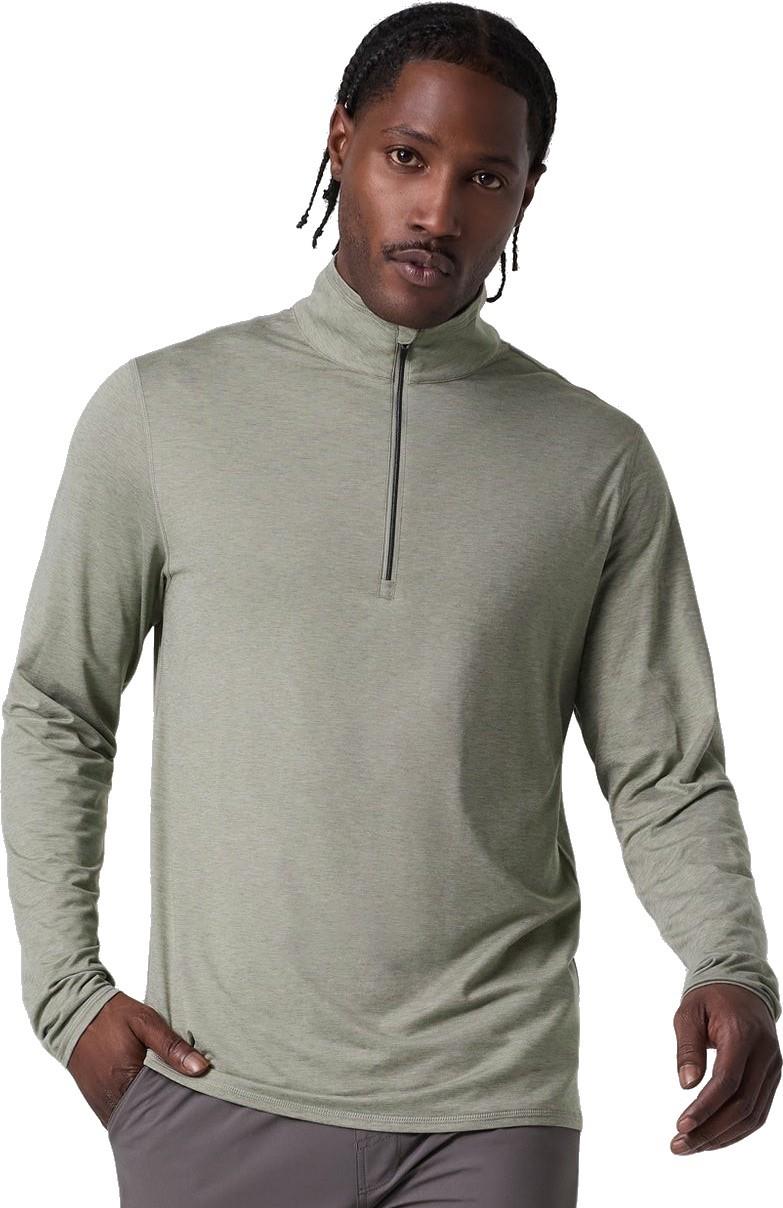 Ease Performance Half Zip 2.0 - Mens - laurel heather 1