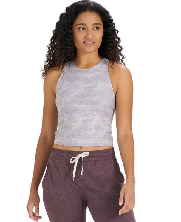 Elevation Plyo Tank - Womens - pale heather camo 1