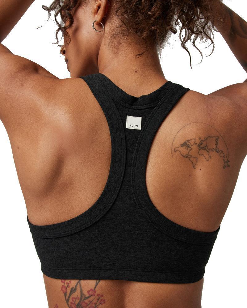 Elevation Racer Bra - black heather 1