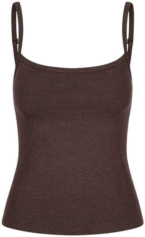 Elevation Square Neck Cami - Womens - java heather 1