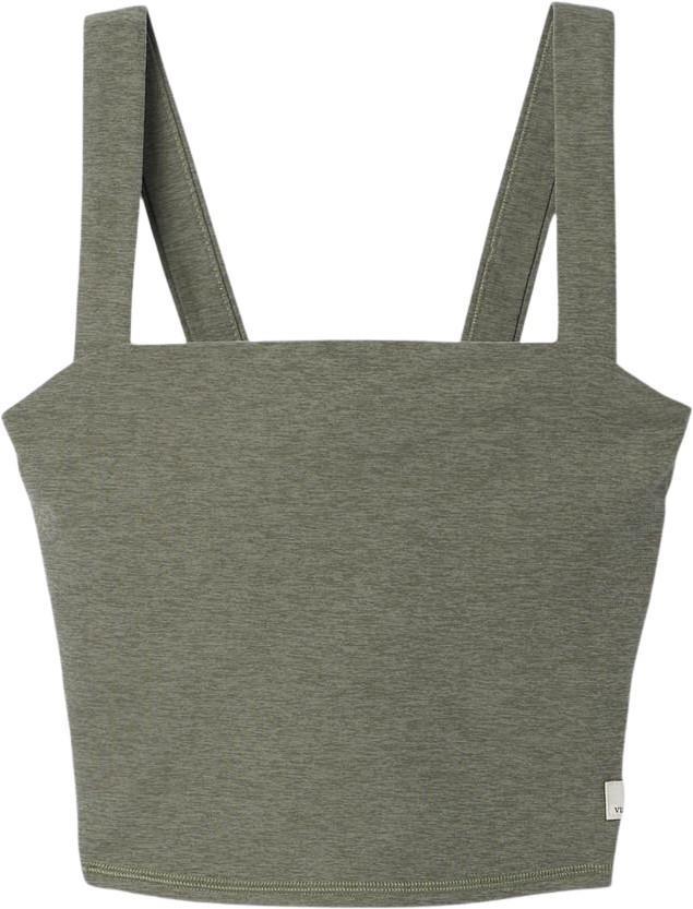 Elevation Square Neck Tank - Womens - Pistachio Heather 1