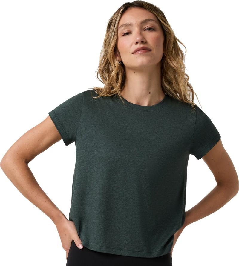 Energy Classic SS Tee - Womens - hemlock heather 1