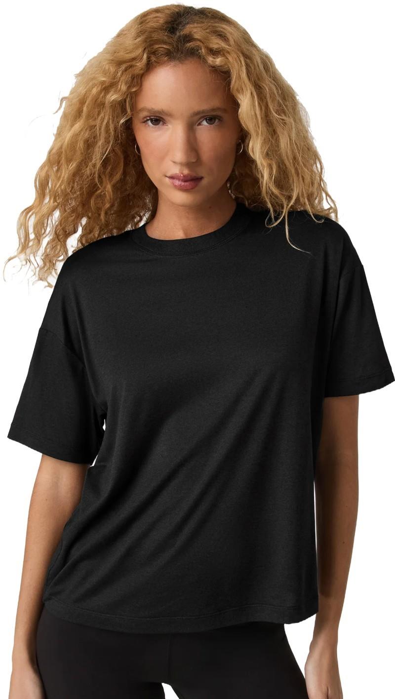 Energy Tee, Long - Womens - black heather 1