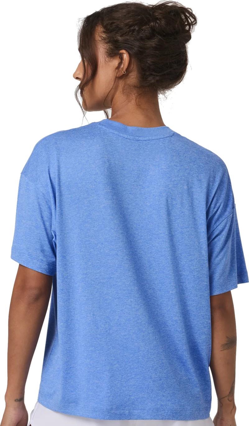 Energy Tee, Long - Womens - riviera blue heather 1
