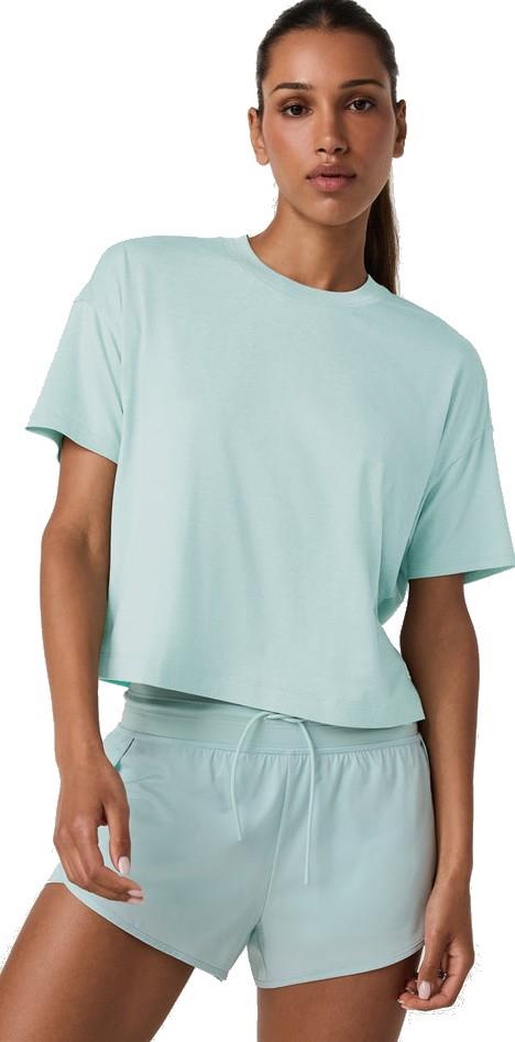 Energy Tee - Womens - sea glass heather 1