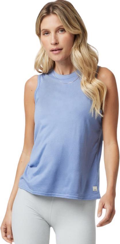 Energy Top, Long - Womens - Blue Quartz Heather 1
