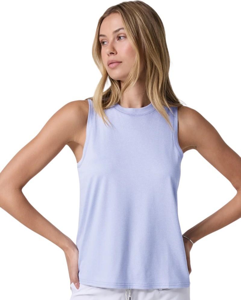 Energy Top, Long - Womens - lavender mist heather 1