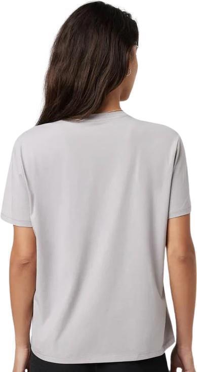 Feather Tee - Womens - Soft Pewter 2