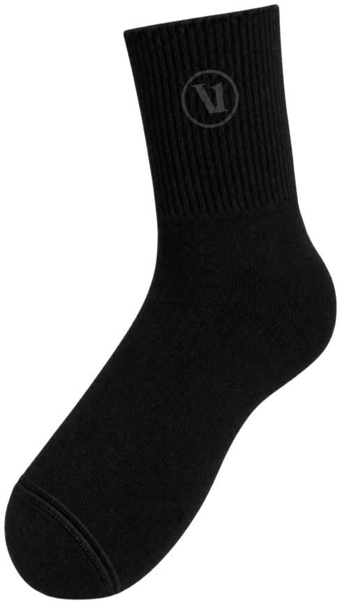 Half Crew Socks 2.0 - black 1