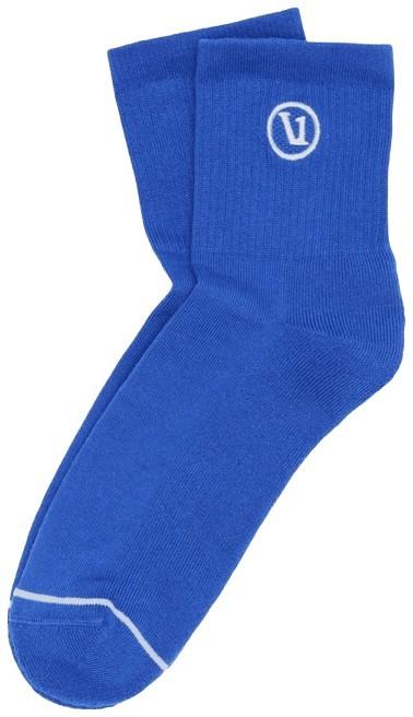 Half Crew Socks 2.0 - electric blue 1