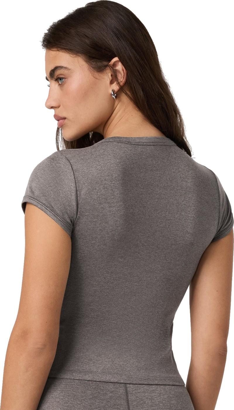Halo Baby Tee - Womens - chia heather 1