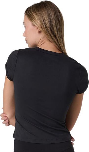 Halo Baby Tee - Womens - solid black 1