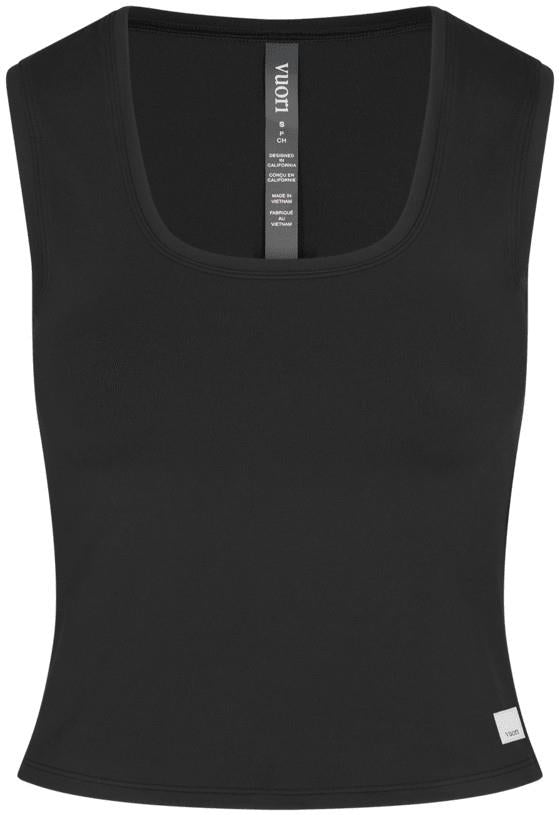 Halo Essential Scoop Tank - Womens - solid black 1