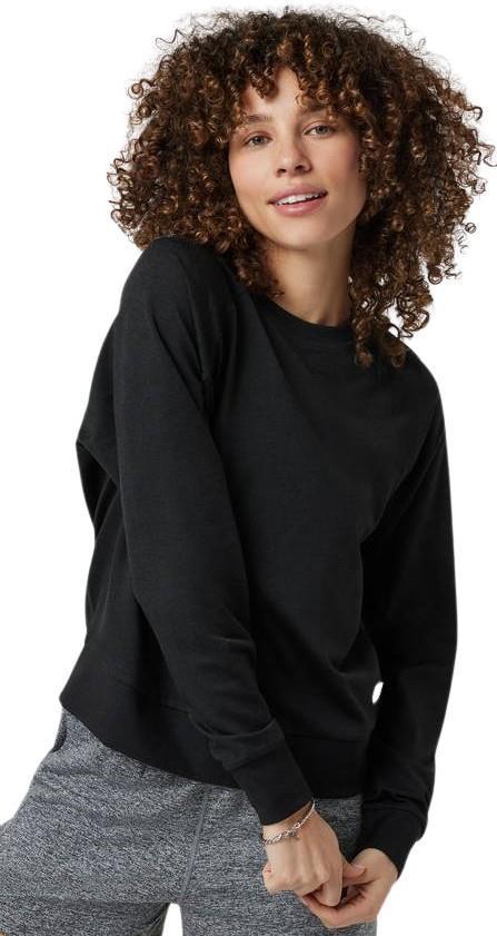 Halo LS Crew - Womens - Black Heather 1