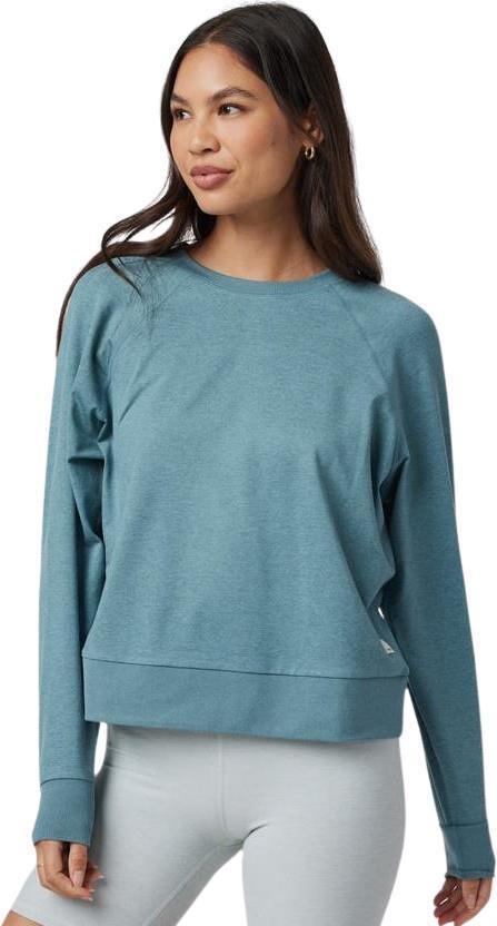 Halo LS Crew - Womens - Iron Heather 1