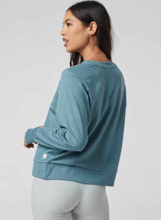 Halo LS Crew - Womens - Iron Heather 2