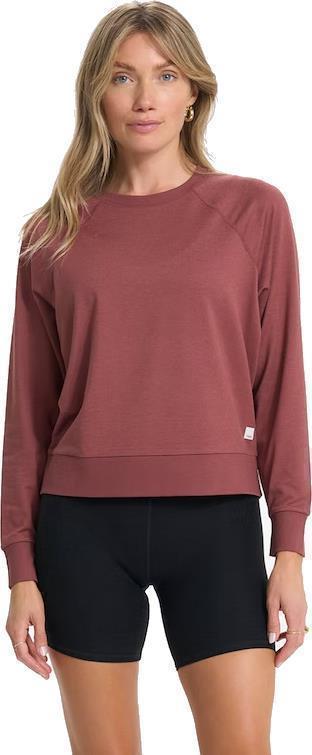 Halo LS Crew - Womens - Rosewood Heather 1