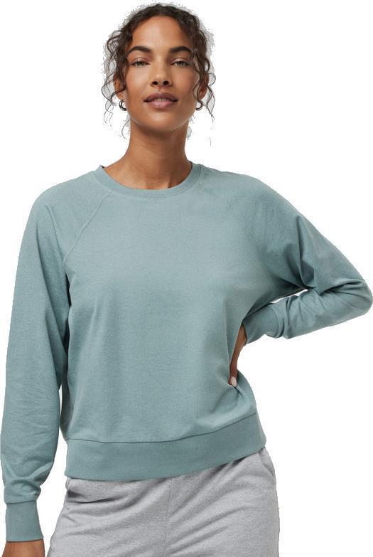 Halo LS Crew - Womens - Vintage Pistachio Heather 2