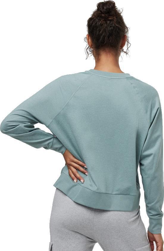 Halo LS Crew - Womens - Vintage Pistachio Heather 3