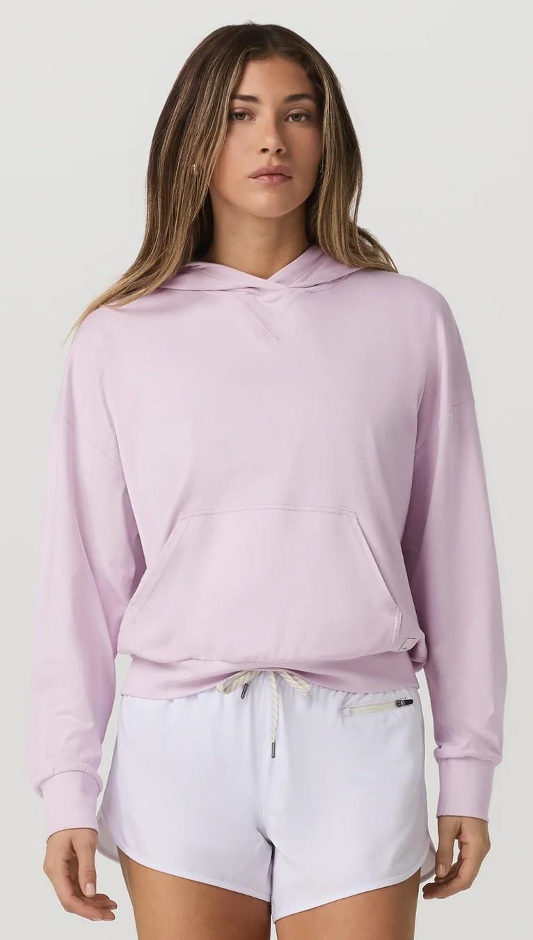 Halo Modern Pullover Hoodie - Womens - lilac breeze heather 1
