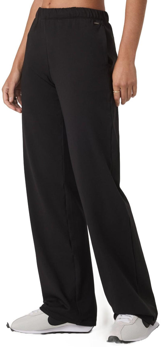 Halo Modern Straight Leg Pants - Womens - solid black 1