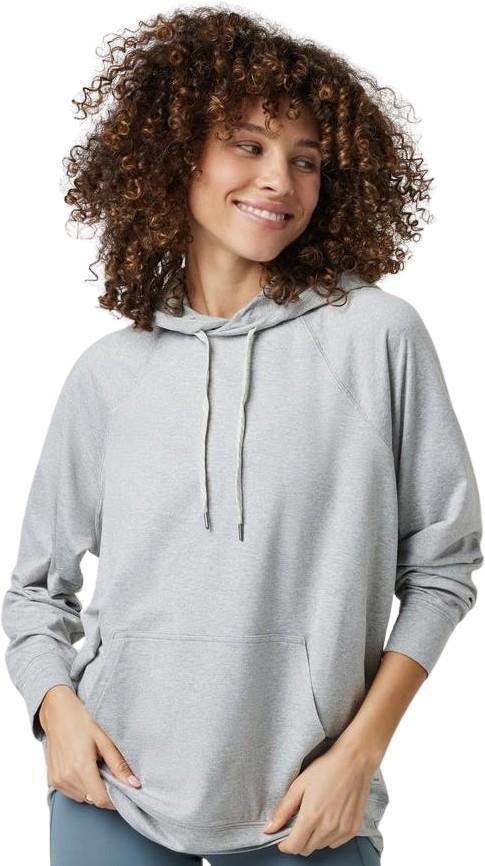 Halo Oversized Hoodie - Womens - pale grey heather 1