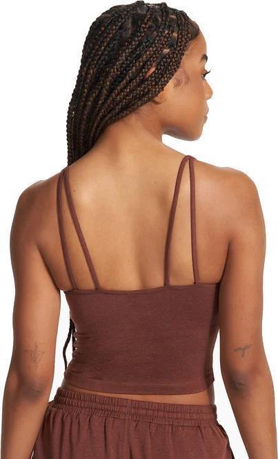 Halo Performance Crop - Womens - Cedar Heather 2