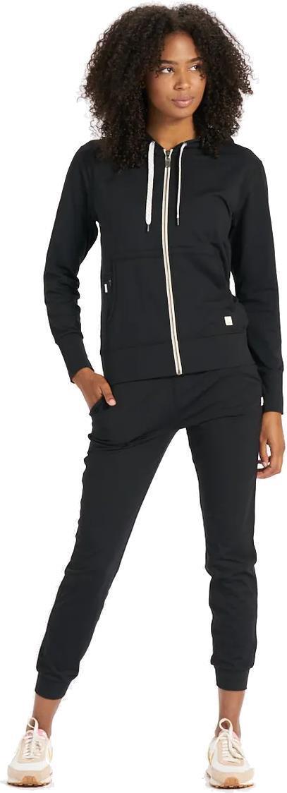 Halo Performance Hoodie - Womens - black heather 1