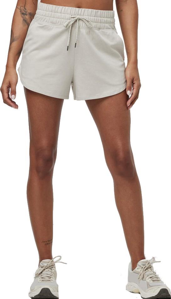 Halo Performance Shorts 2.0 - Womens - ecru heather 1