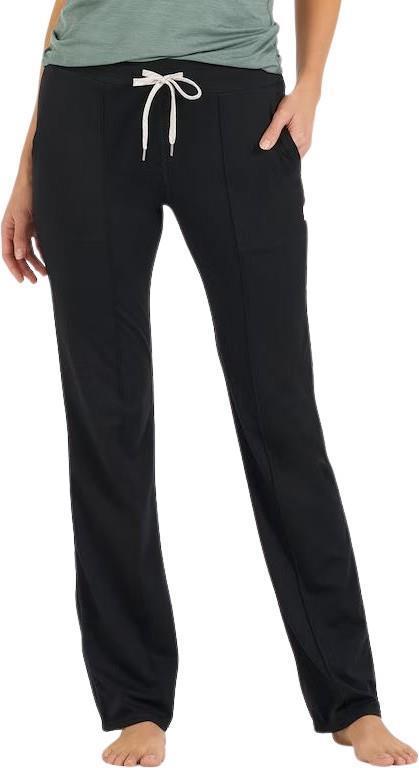 Halo Wideleg Pants - Womens - black 1