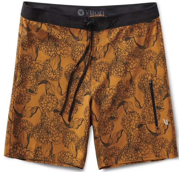 Infinity Boardshorts - Mens - Caramel Hydrangea 1