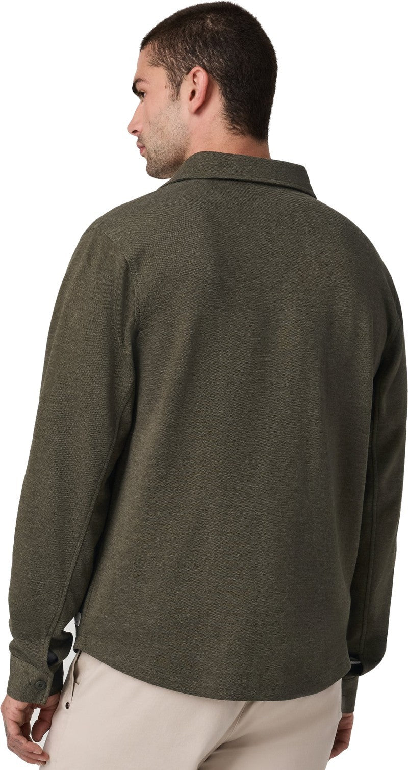 Jeffreys Overshirt - Mens - olive heather 1
