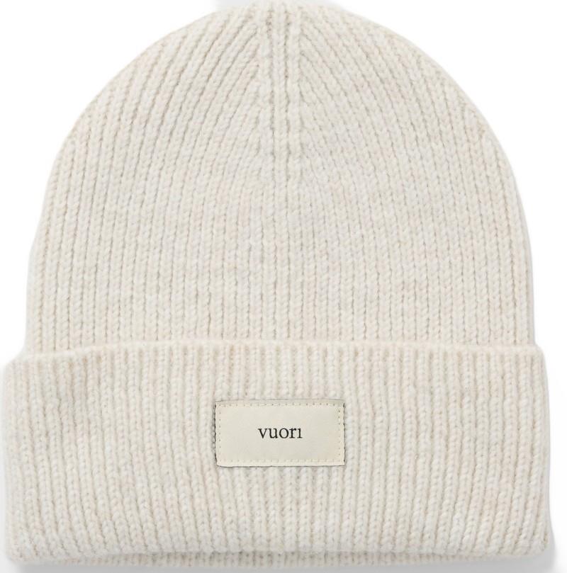 Label Beanie 2.0 - bone heather 1
