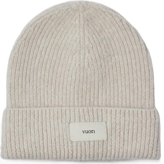 Label Beanie - natural heather 1