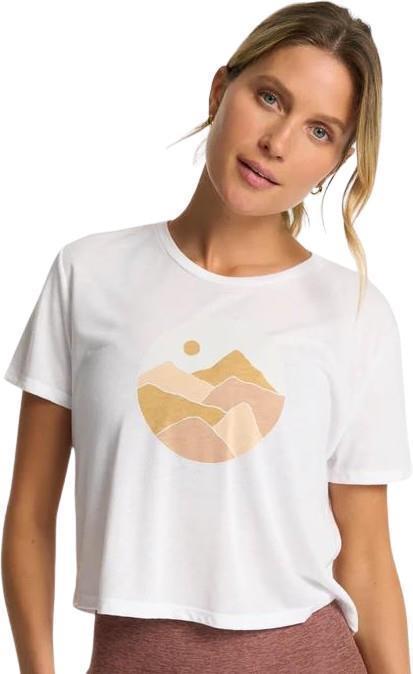 Landscapes Tee - Womens - White 1