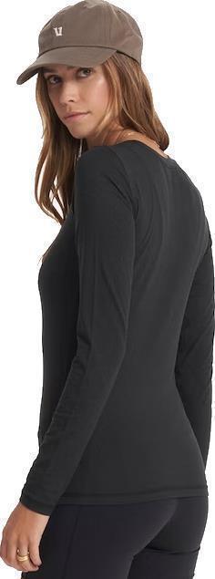 Lux LS Crew - Womens - Black Heather 2