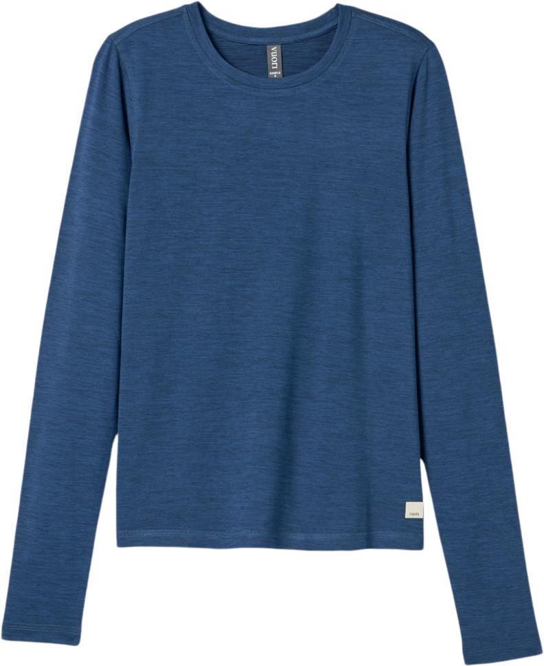 Lux LS Crew - Womens - French Blue Heather 1