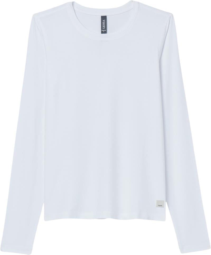 Lux LS Crew - Womens - White 1
