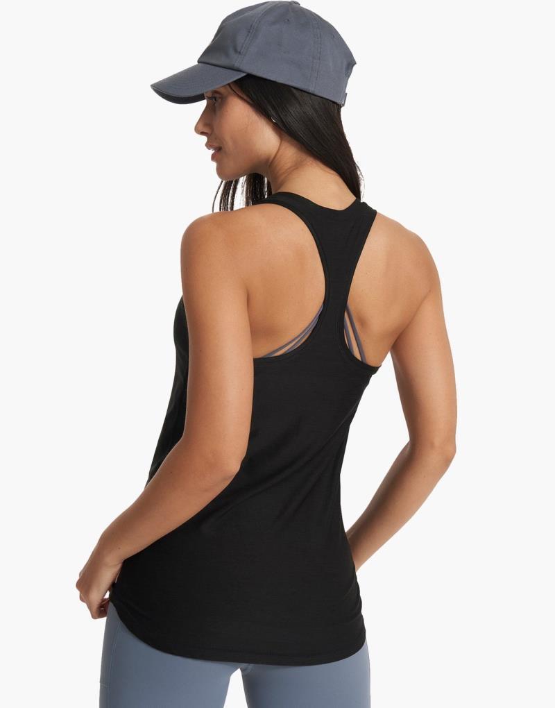 Lux Performance Tank - Womens - Black 2