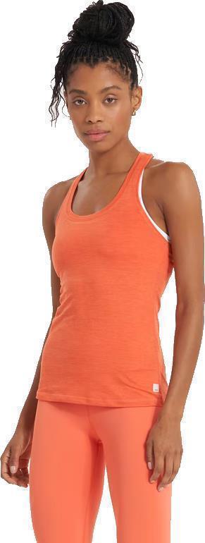 Lux Performance Tank - Womens - Grapefruit Heather 1