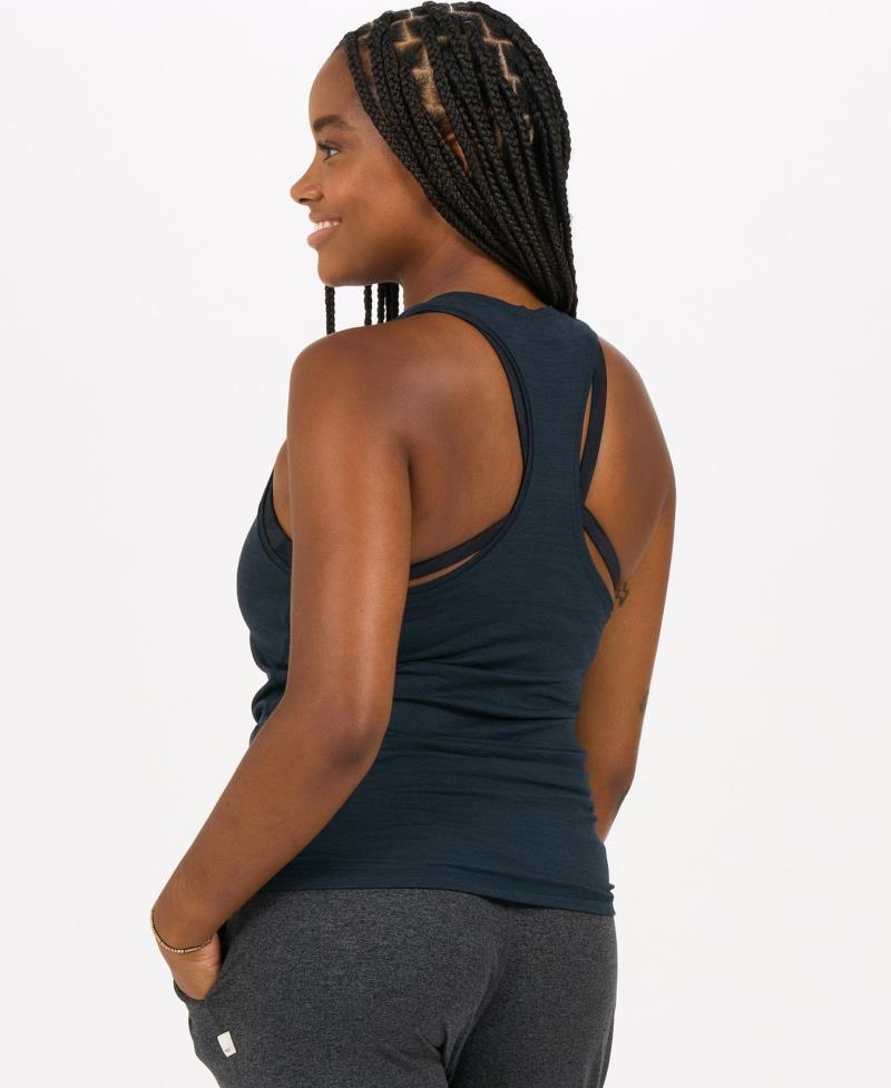 Lux Performance Tank - Womens - Ink Heather 2