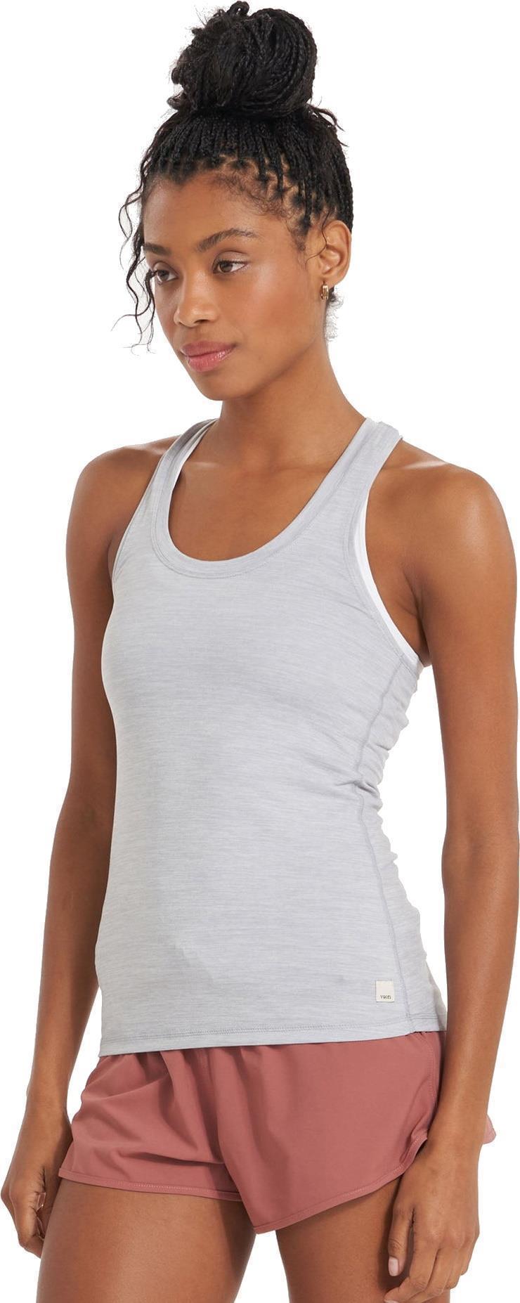 Lux Performance Tank - Womens - Platinum Heather 1