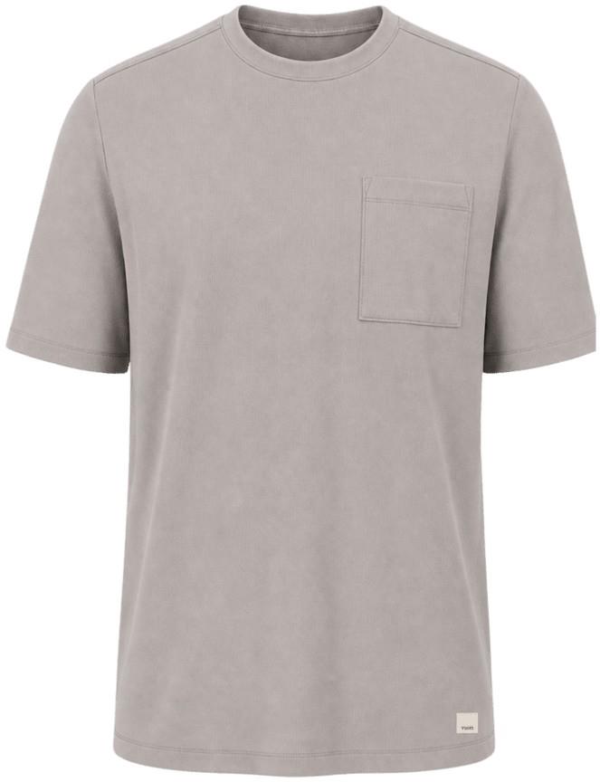 Micro Waffle Relaxed SS Tee - Mens - desert heather 1