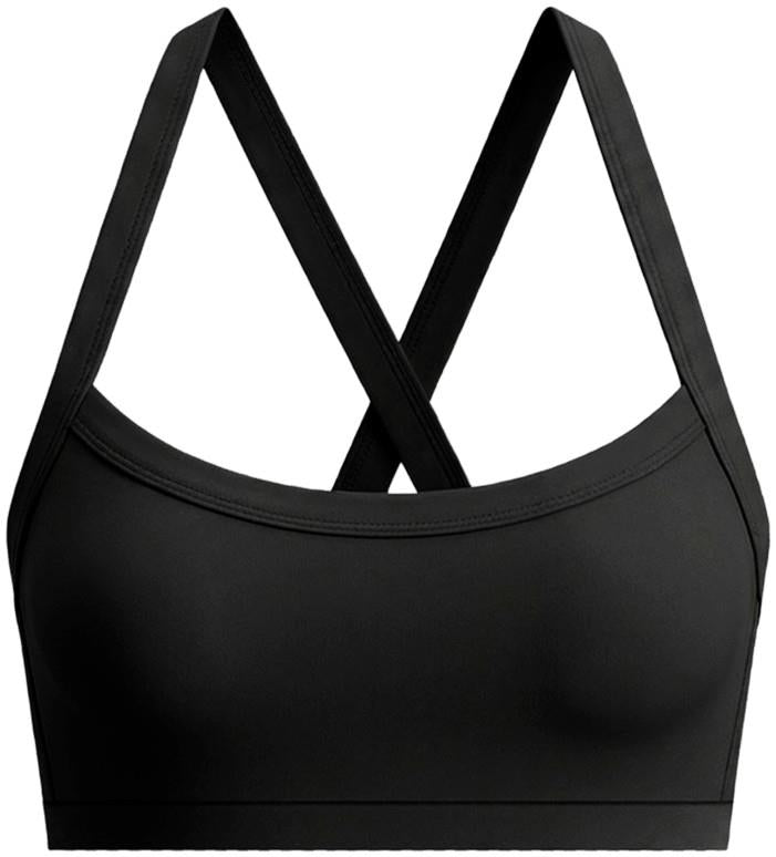MidStride Support Bra - Womens - black 1
