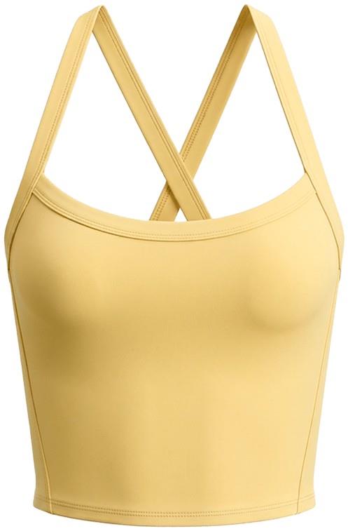 MidStride Support Tank - Womens - sunbeam 1