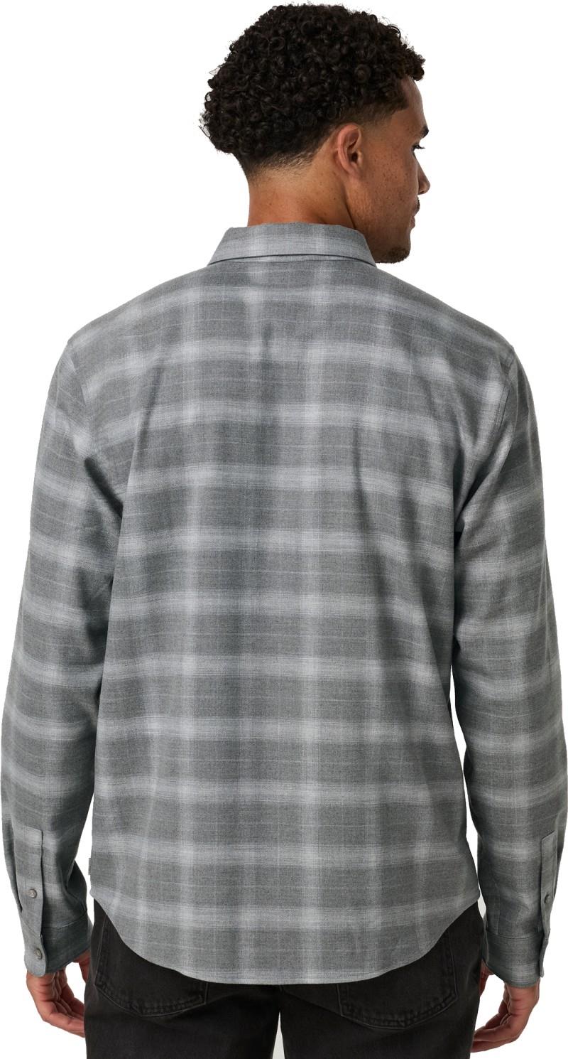 Midweight Flannel LS Shirt - Mens - grey heather 1