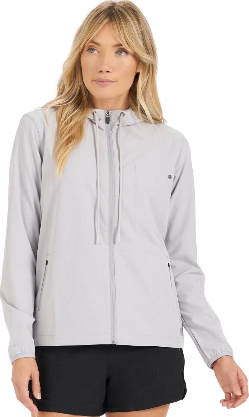Outdoor Trainer Shell - Womens - Platinum Linen Texture 1