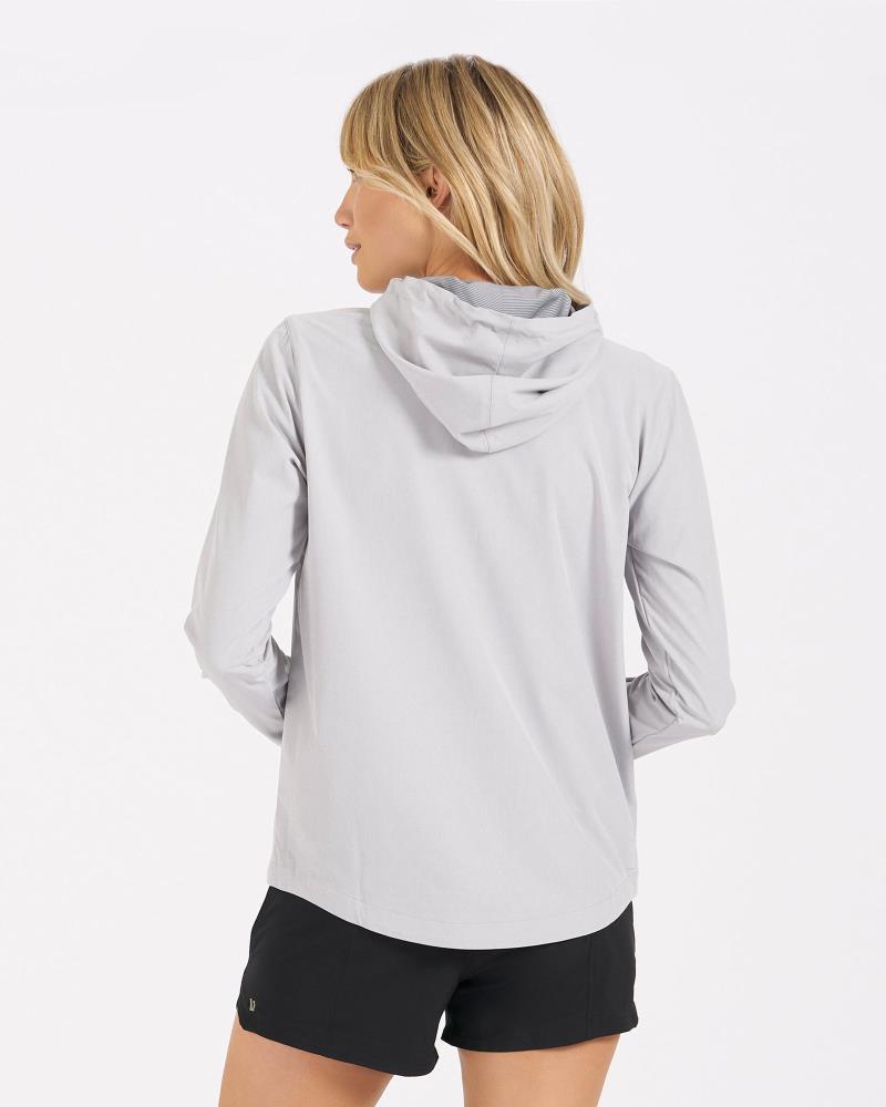 Outdoor Trainer Shell - Womens - Platinum Linen Texture 2